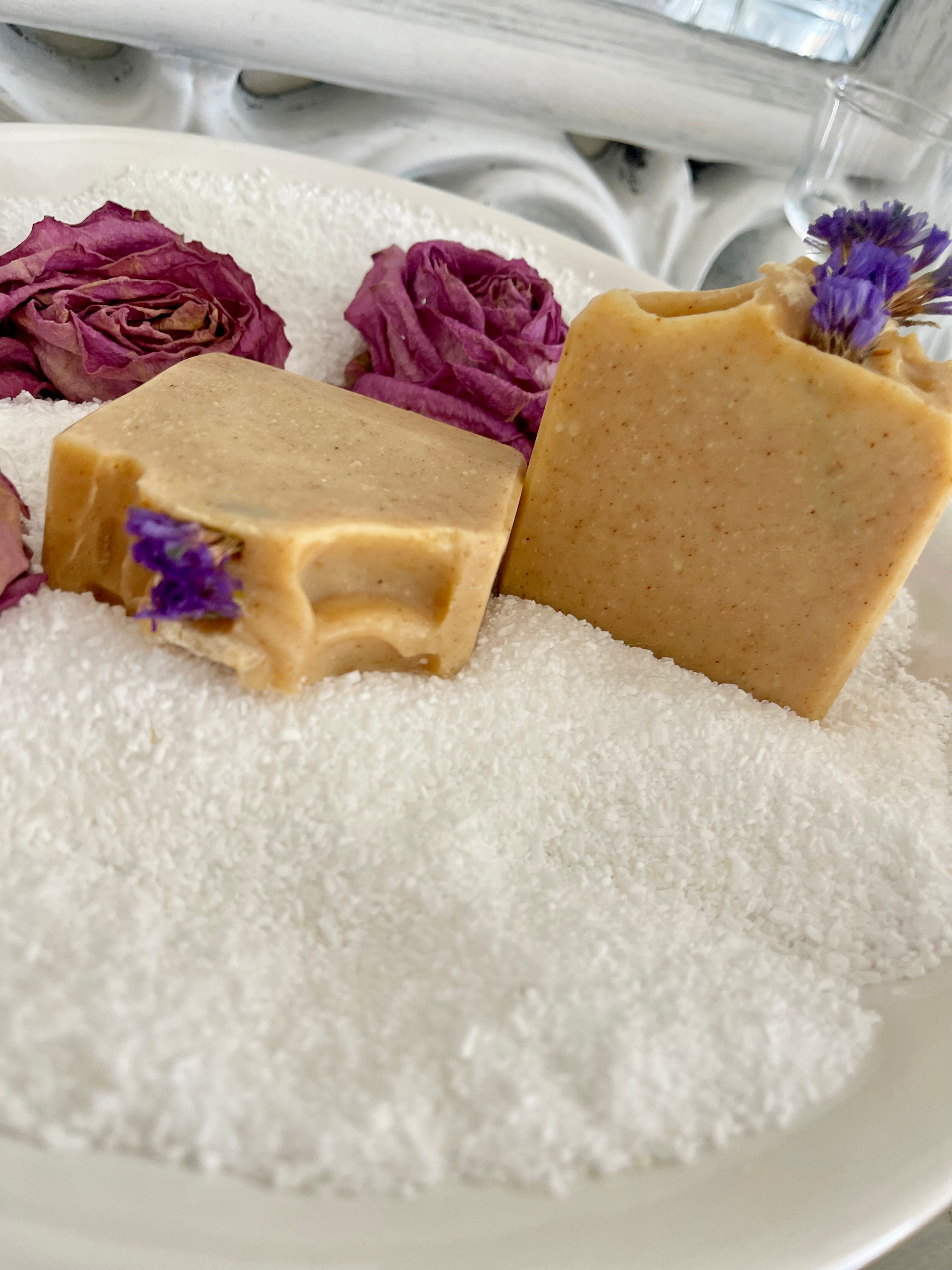 Honey Turmeric Exfoliating Soap